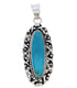 Turquoise Southwestern Jewelry Pendant EX29034