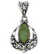 Genuine Sterling Silver Southwest Turquoise Pendant EX29060