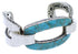 Sterling Silver Turquoise Inlay Southwest Cuff Bracelet MX27058