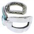 Genuine Sterling Silver Turquoise Southwest Cuff Bracelet MX27064