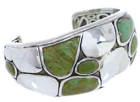 Sterling Silver Southwest Jewelry Turquoise Cuff Bracelet MX27070