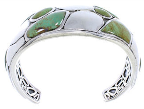 Sterling Silver Southwest Jewelry Turquoise Cuff Bracelet MX27070