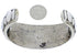 Silver Southwestern Turquoise Inlay Cuff Bracelet MX27099