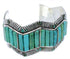 Turquoise Silver Cuff Bracelet GS76328