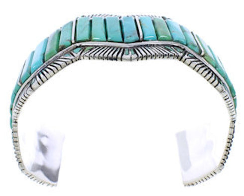 Turquoise Silver Cuff Bracelet GS76328