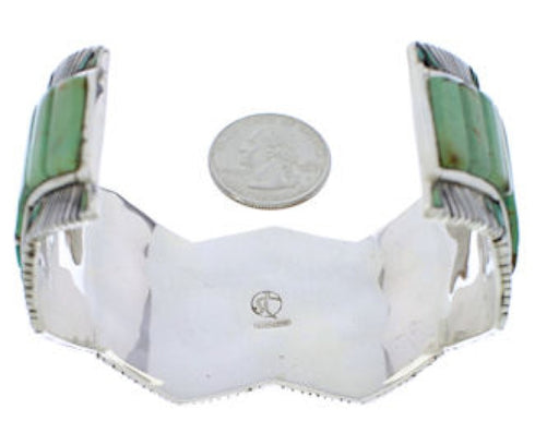 Turquoise Silver Cuff Bracelet GS76328