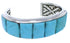 Southwest Silver Turquoise Cuff Bracelet GS76348