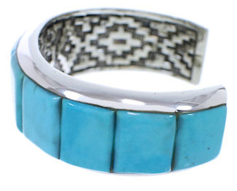 Southwest Silver Turquoise Cuff Bracelet GS76348