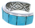 Southwest Silver Turquoise Cuff Bracelet GS76348