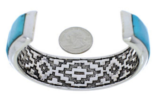 Southwest Silver Turquoise Cuff Bracelet GS76348