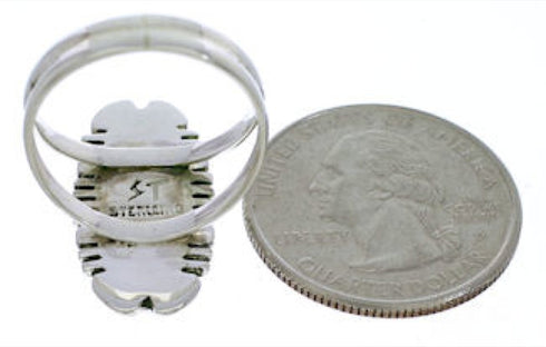 Genuine Multicolor Pueblo Design Ring Size 6-3/4 UX38432