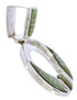 Sterling Silver Turquoise Southwest Slide Pendant EX28473