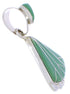 Turquoise Inlay Southwestern Jewelry Slide Pendant EX28566