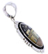 Multicolor Sterling Silver Native American Design Pendant MW77646