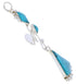 Turquoise Southwestern Pendant Silver Southwest Jewelry PX24022
