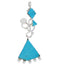 Silver and Turquoise Pendant Jewelry PX24026