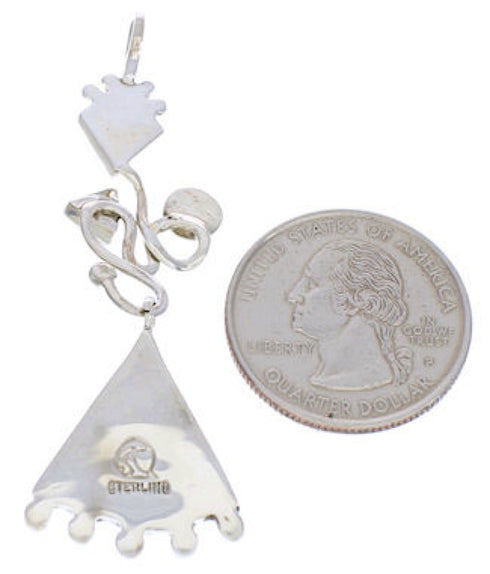 Silver and Turquoise Pendant Jewelry PX24026