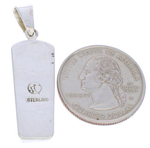 Turquoise and Sterling Silver Pendant PX24071