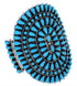 Southwestern Jewelry Sterling Silver Turquoise Cuff Bracelet MX27888