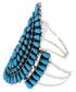 Southwestern Jewelry Sterling Silver Turquoise Cuff Bracelet MX27888
