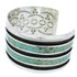 Turquoise Southwestern Jewelry Sterling Silver Cuff Bracelet EX27563