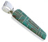 Southwestern Turquoise And Sterling Silver Jewelry Pendant PX30139
