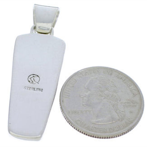 Southwestern Turquoise And Sterling Silver Jewelry Pendant PX30139