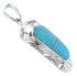 Southwest Turquoise Jewelry Sterling Silver Pendant PX30160