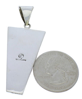 Southwest Jewelry Turquoise Silver Pendant PX30187