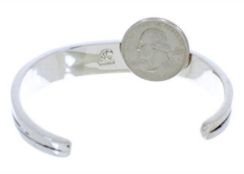 Multicolor Inlay Jewelry Silver Cuff Bracelet MX27493