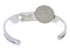 Multicolor Inlay Jewelry Silver Cuff Bracelet MX27493