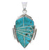 Southwstern Jewelry Turquoise Slide Pendant EX29647