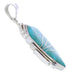 Southwstern Jewelry Turquoise Slide Pendant EX29647