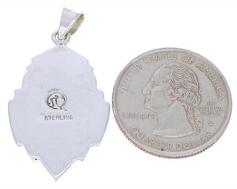 Southwstern Jewelry Turquoise Slide Pendant EX29647