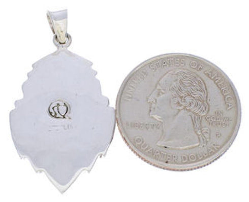 Southwest Turquoise Jewelry Sterling Silver Pendant EX29652