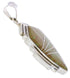 Southwest Sterling Silver And Turquoise Slide Pendant EX29656
