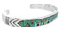 Silver Native American Village Design Multicolor Bracelet MX27574