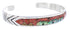 Silver Native American Design Turquoise Multicolor Bracelet MX27588