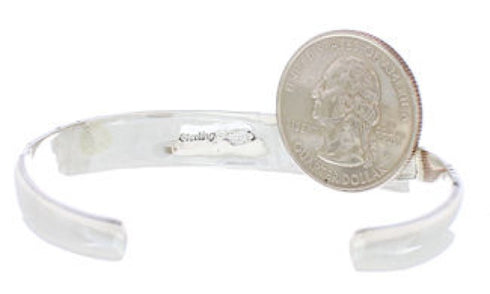 Black Jade Native American Village Design Opal Cuff Bracelet MX27612