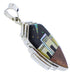 Sterling Silver Native American Design Multicolor Pendant PX29744