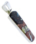 Native American Design Silver Multicolor Pendant Jewelry PX29762