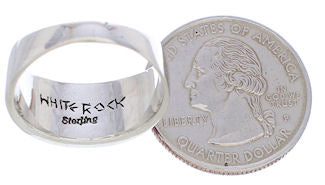 WhiteRock Silver Jewelry Sunrise Multicolor Ring Size 8-3/4 PX38350