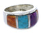 Sterling Silver Multicolor Ring Size 6-3/4 JX37722