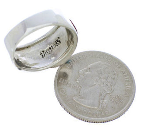 Sterling Silver Multicolor Ring Size 6-3/4 JX37722