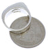 Multicolor Inlay Silver Southwest Ring Size 5-1/2 EX50989