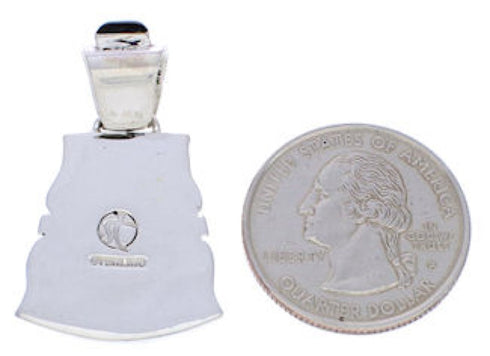 Native American Village Design Multicolor Jewelry Pendant EX30716