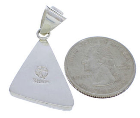 Sterling Silver Turquoise Pendant Jewelry PX23812