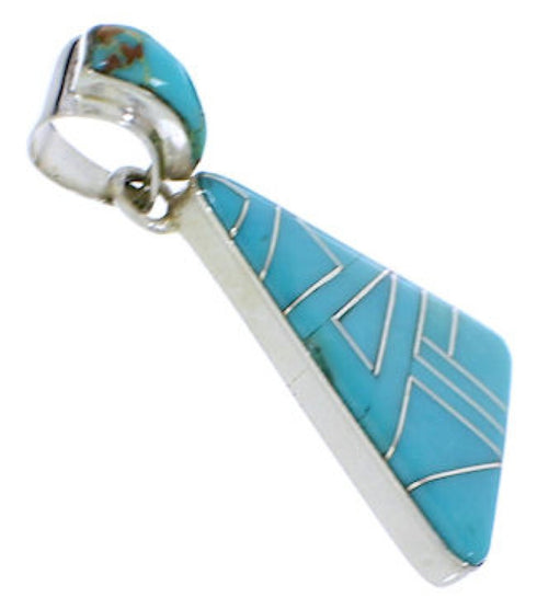 Turquoise Sterling Silver Pendant PX23815