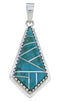 Turquoise Silver Jewelry Pendant PX23915
