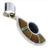 Sterling Silver Multicolor Jewelry Pendant PX23929